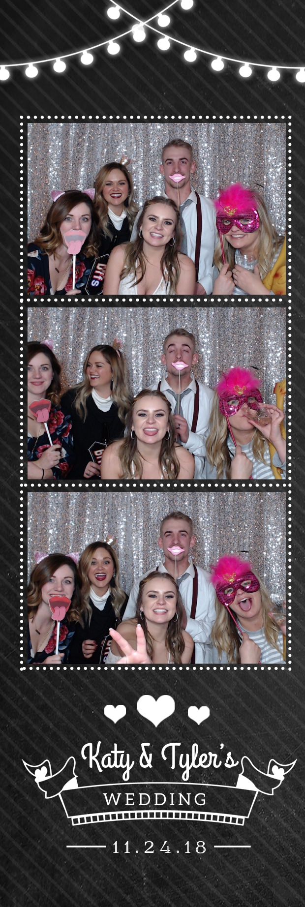 Katy and Tyler's wedding  | View more photos from the event at gallery.photoboothbillings.com/u/PhotoBoothBillings/Katy-and-Tylers-wedding